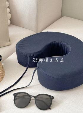 韩国代购超火u型枕头枕脖子护颈枕飞行旅行便携坐车睡觉颈椎u形枕