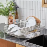 Южная Корея приобретает импортированную прямую почтовую раковину столочную раковину для сбора полков для сухой чаши из нержавеющей стали