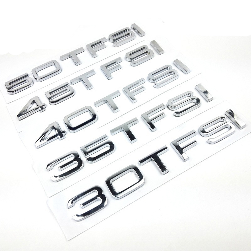 一汽奥迪A4LA6L车标贴quattro