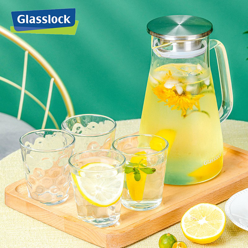 glasslock耐热玻璃水壶1壶4杯