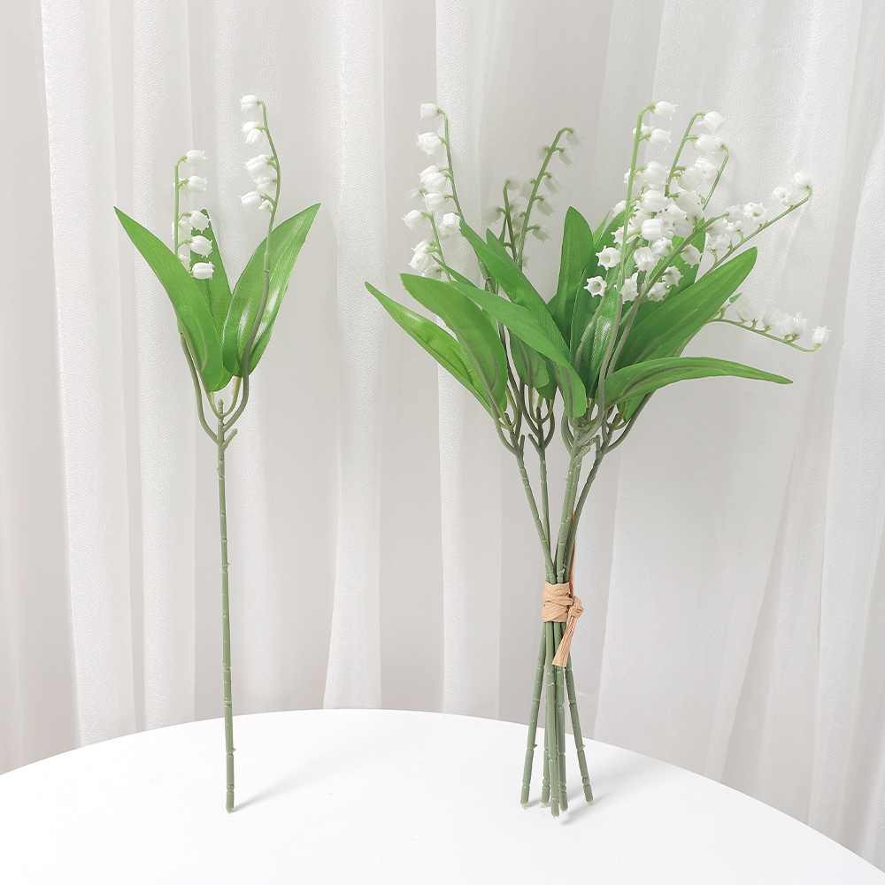 ins铃兰花小清新仿真花束风铃花