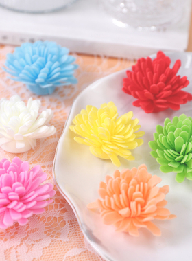 仿真PE泡沫菊花扩香花无火香薰配件花通草花香水花朵香薰插花