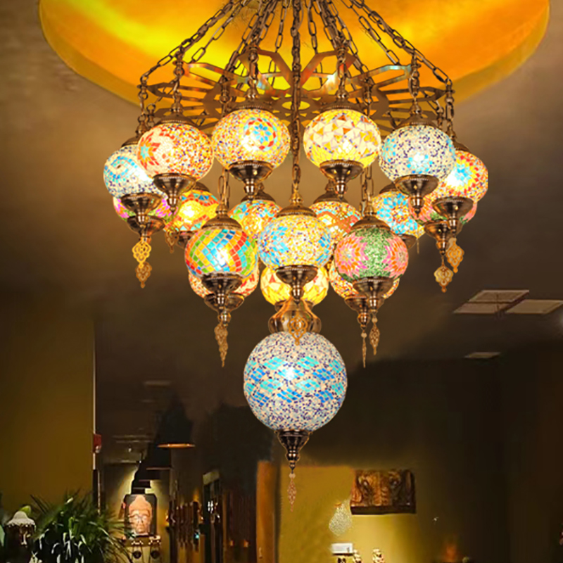 异域风情新疆餐厅吊灯