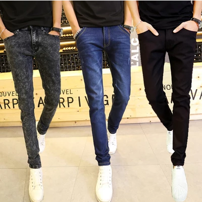 Jeans pour adolescent pieds Slim pour automne - Ref 1468196 Image 1