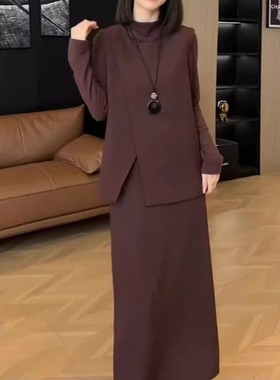 今年流行特惠24728大爱美依缘2025秋季新款净版打底衫宽松马甲