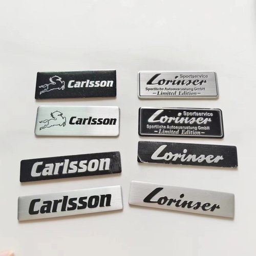 适用奔驰改装凯森Csrlsson劳伦斯Lorinser车标尾标贴侧标车身贴标 - 封面