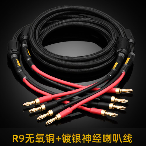 无氧铜带镀银神经线音箱喇叭线