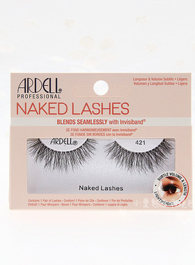 新拍三包邮ARDELL爱戴尔裸眼假睫毛NAKEDLASH421柔软轻盈凌乱杂草