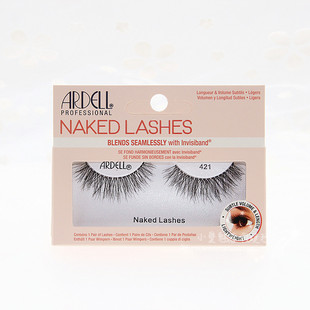 新拍三 ARDELL爱戴尔裸眼假睫毛NAKEDLASH421柔软轻盈凌乱杂草 包邮