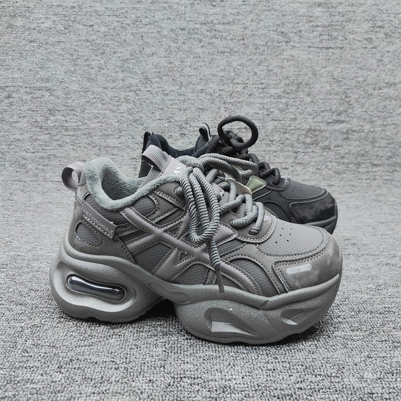 25新款老爹鞋秋冬保暖加绒