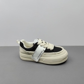 新款 女单鞋 深口平底圆头系带板鞋 清仓尾货2026春季 休闲40码