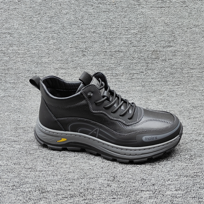 25秋冬季新款高帮鞋厚底休闲