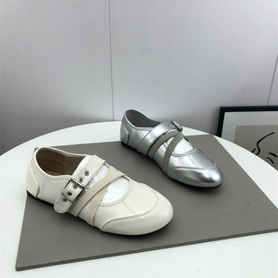断码 皮带扣玛丽珍小皮鞋 新款 女单鞋 通勤 英伦风平底乐福鞋 26春季