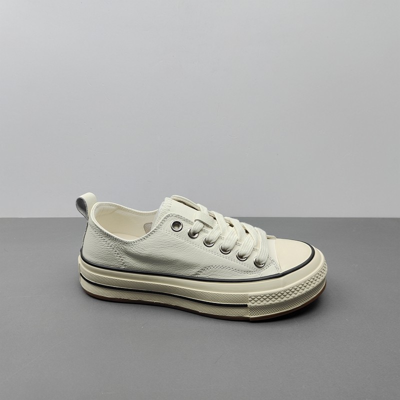 2026新款撤柜尾货女鞋深口平跟圆头时尚舒适单鞋系带白色35码,女鞋,深口单鞋,淘宝优惠券,粉丝福利购,淘宝优惠卷