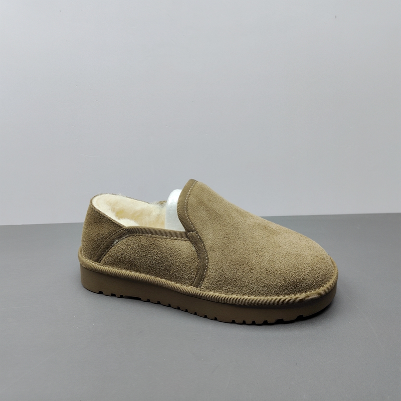 真皮羊毛女棉靴雪地靴加厚加绒