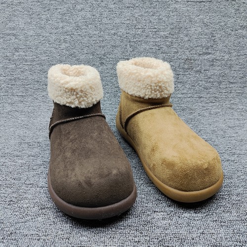 25冬季尾货处理新款绒面短筒女