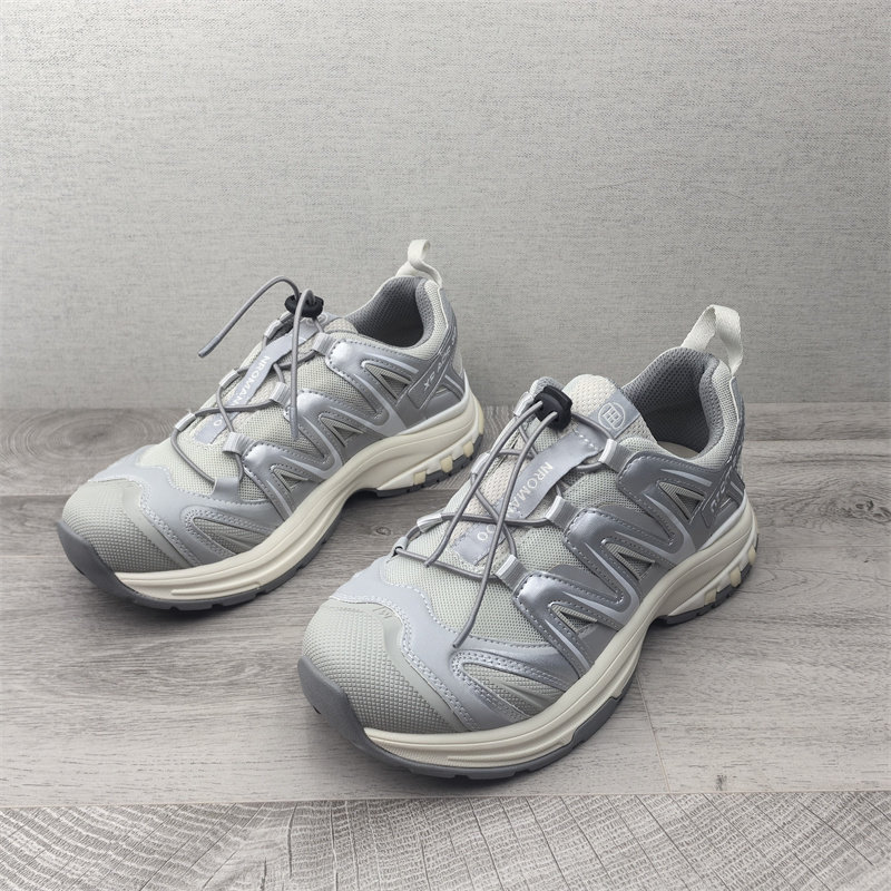 2026春季新款机能风老爹鞋女鞋透气厚底防滑运动休闲鞋百搭银色