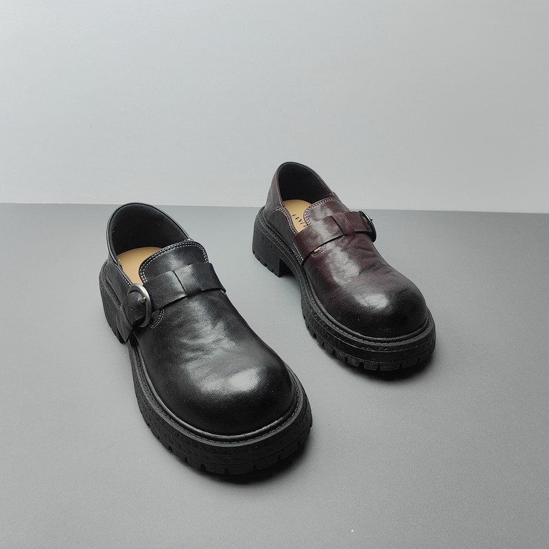 25春季真皮乐福鞋女鞋清仓断码英伦风小皮鞋百搭复古厚底通勤单鞋,女鞋,乐福鞋（豆豆鞋）,淘宝优惠券,粉丝福利购,淘宝优惠卷