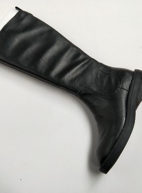 秋冬季真皮牛皮加绒女靴子厂店