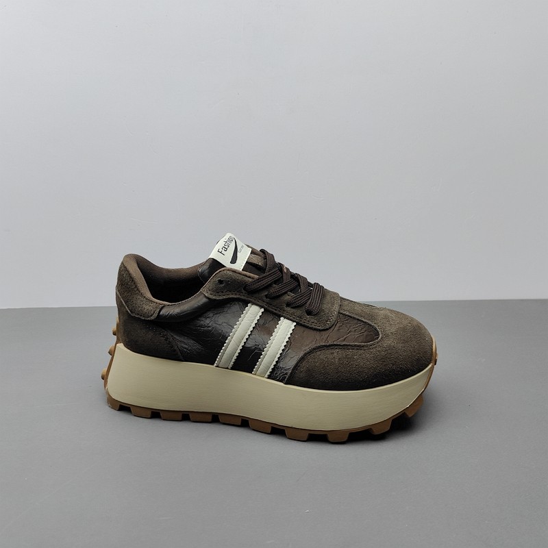 2025新款厚底老爹鞋女休闲运动鞋透气松糕底增高百搭四季36码,女鞋,时尚休闲鞋,淘宝优惠券,粉丝福利购,淘宝优惠卷