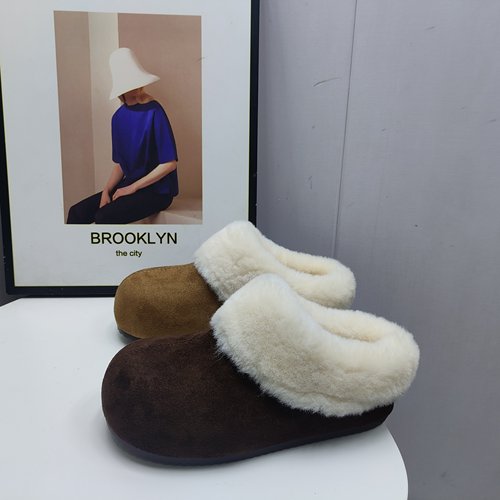 断码清仓厚底增高包头半拖鞋女