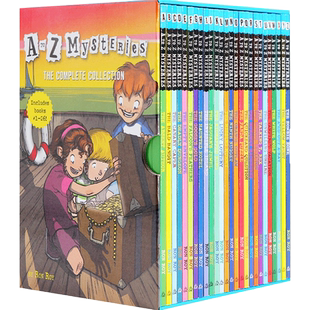 【英文原版】A to Z Mysteries神秘案件 套装26册 青少小说 课外有声读物 8-12岁