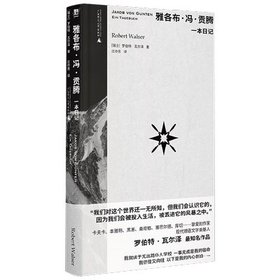 雅各布 冯 贡腾 一本日记 罗伯特·瓦尔泽 著 小说