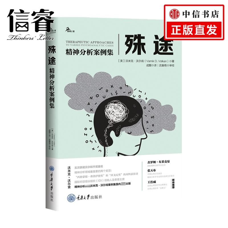 殊途精神分析案例集沃米克沃尔肯著心理学鹿鸣心理心理咨询师系列临床工作经验心理疾患