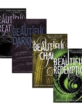 英文原版 Beautiful Creatures套装4册 美丽的生物
