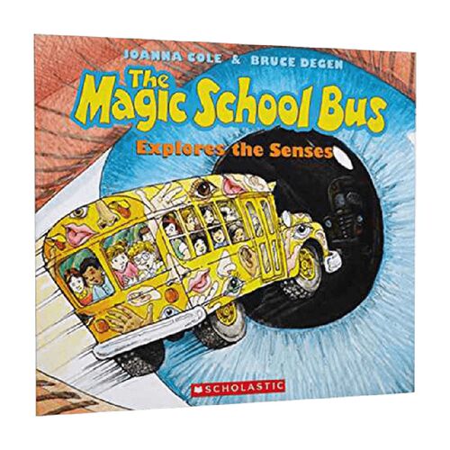 英文原版 The Magic School Bus Explores the Senses 神奇校车 探访感官器官
