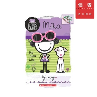 12岁 蓝思值640L 小学生课外读物 英文原版 Mika 米卡 莲花街 章节书 Lotus 桥梁书 Lane