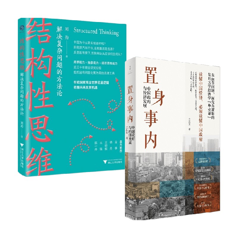 置身事内+结构性思维 兰小欢 著 商业财富