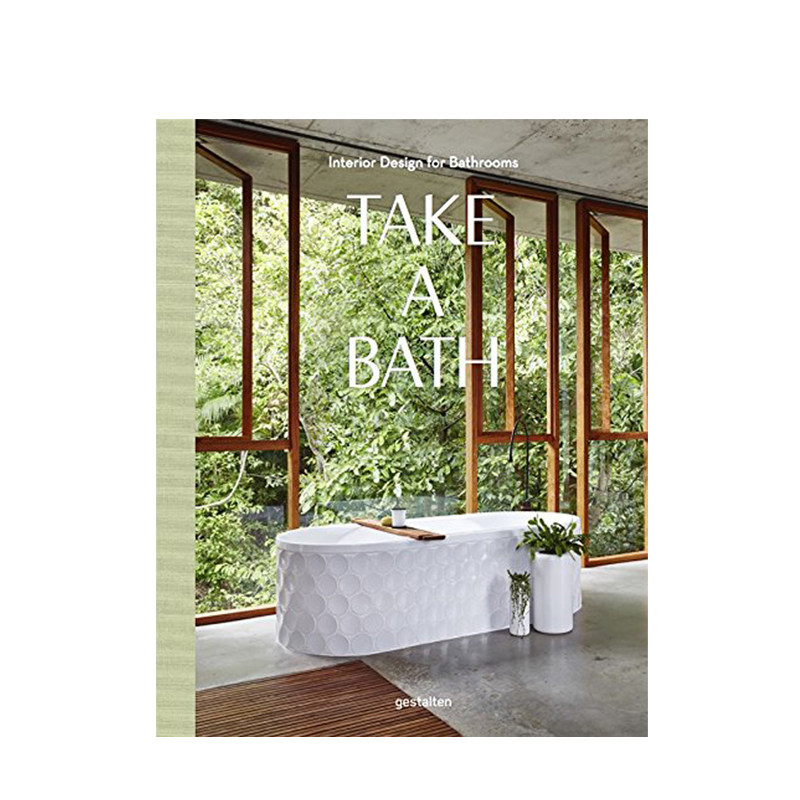 英文原版 洗个澡吧 浴室室内设计take a bath: interior design for