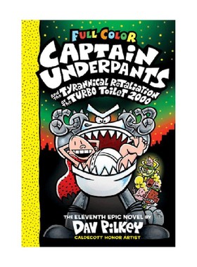 内裤超人队长系列CAPTAIN UNDERPANTS AND TH 英文原版