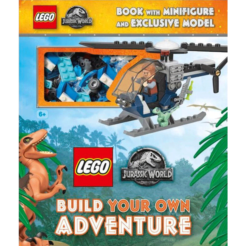 【英文原版 7-12岁】乐高侏罗纪公园 Lego Jurassic Park Adventure 英语学习 物理启蒙 STEM 辅导用书
