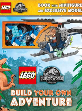 【英文原版 7-12岁】乐高侏罗纪公园 Lego Jurassic Park Adventure 英语学习 物理启蒙 STEM 辅导用书