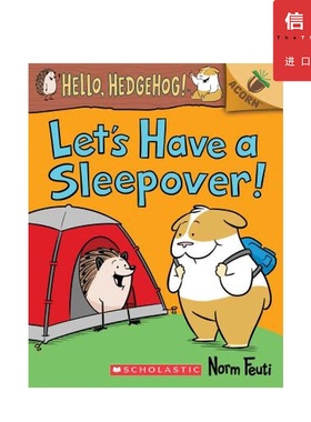 【英文原版 4-7岁】你好刺猬2 Hello Hedgehog 2 让我们共度一个狂欢夜  橡树系列 儿童友谊 桥梁书 章节书 小学生课外读物