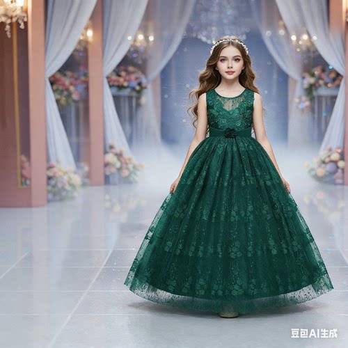 Summer baby girls dress for kids clothes children's dresses
