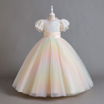 Princess Kids Baby Clothes Children Girl Party Dresses Girls
