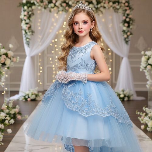 Girls Prom Gown girls For Wedding Formal Dresses Kids baby