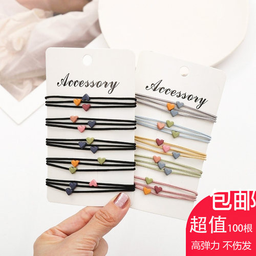 高弹力发绳小清新女孩橡皮筋