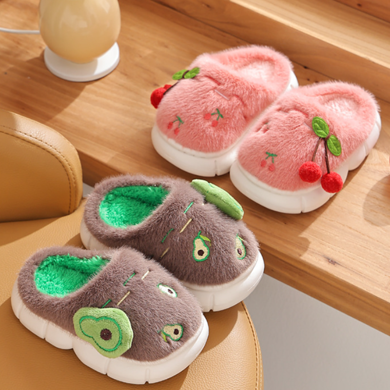儿童棉拖鞋秋冬款宝宝拖鞋小孩幼儿地板拖可爱小童男宝女童毛毛鞋,童鞋/婴儿鞋/亲子鞋,儿童棉拖鞋,淘宝优惠券,粉丝福利购,淘宝优惠卷