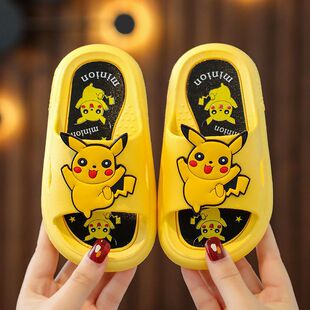 卡通儿童凉拖鞋亲子夏季女童可爱室内防滑男宝宝家居防滑防臭透气