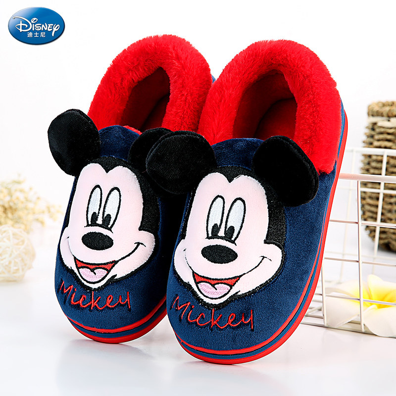 迪士尼儿童棉鞋包跟冬季男童女童室内外防滑宝宝百搭中小大童毛鞋,童鞋/婴儿鞋/亲子鞋,棉鞋,淘宝优惠券,粉丝福利购,淘宝优惠卷