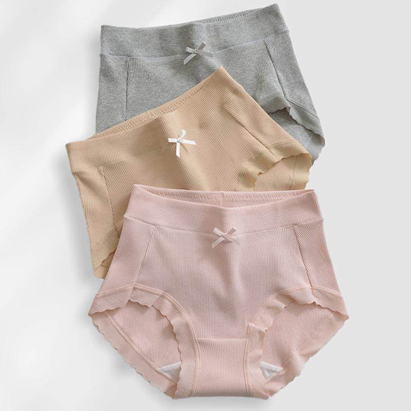 纯棉内裤妈妈中年女性大码抗菌全棉裆女士中老年三角裤螺纹中高腰,女士内衣/男士内衣/家居服,女三角裤,淘宝优惠券,粉丝福利购,淘宝优惠卷