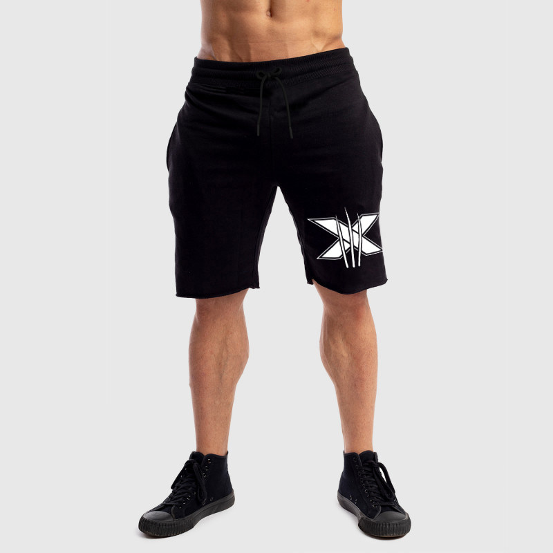 肌肉博士夏季新款男士运动健身短裤男毛边潮流修身五分裤短裤子|msdalam kategori Pakaian Lelaki, seluar santai - dari Buy2taobao.com untuk memberikan perkhidmatan ejen Taobao profesional membeli