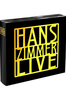 欧版 Hans Zimmer 汉斯季默《LIVE》经典电影配乐全新编曲CD正版