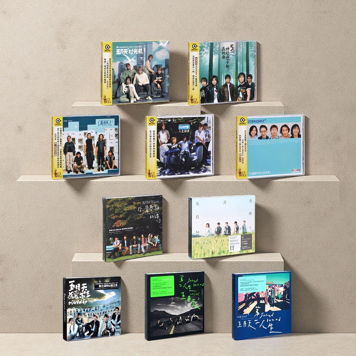 五月天专辑全套原装正版CD唱片自传音乐歌曲车载碟片官方周边阿信