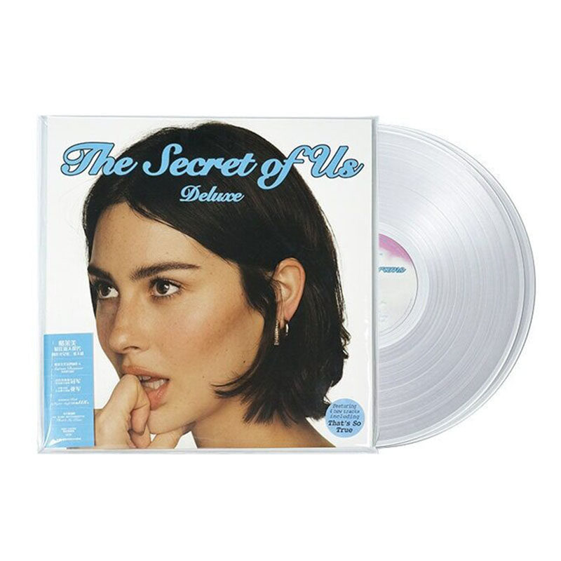 正版 Gracie Abrams The Secret of Us 黑胶唱片12寸透明胶附海报