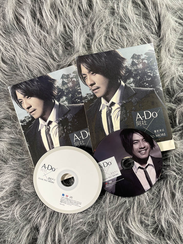 正版唱片阿杜重新来过 CD+DVD+歌词本 2010年专辑旧版库存-封面